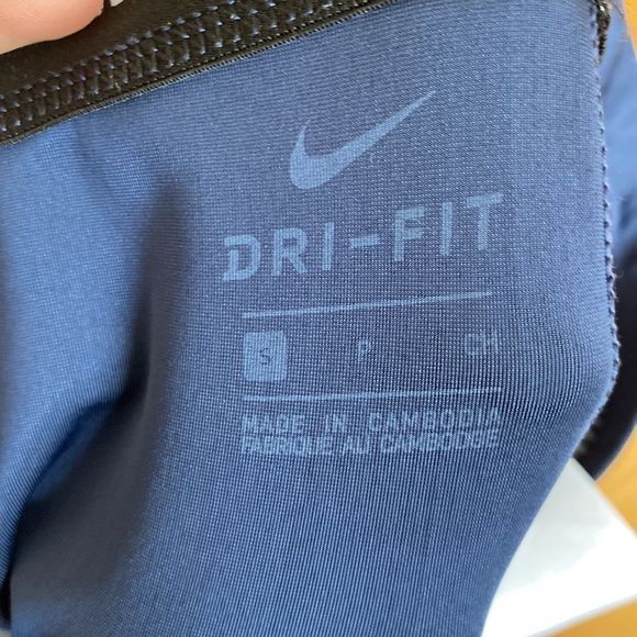 NIKE PRO DRI-FIT DEEP ROYAL BLUE LEGGINGS size small - Picture 4 of 10